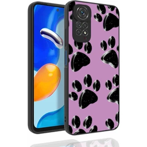 Xiaomi Redmi Note 11 Global Kılıf Desenli Kamera Korumalı Parlak Nora Kapak-No3