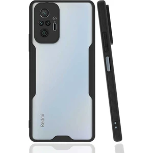 Xiaomi Redmi Note 10 Pro Kılıf Parfe Kapak-Siyah