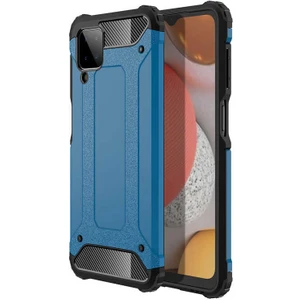 Galaxy M12 Kılıf Crash Silikon Kapak-Mavi