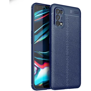 ZORE Realme 7 Pro Kılıf  Niss Silikon Kapak-Lacivert