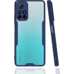 Xiaomi Redmi Note 11T 5g Kılıf Parfe Kapak-Lacivert