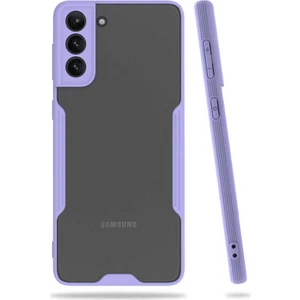 Galaxy S21 Kılıf Parfe Kapak-Mor