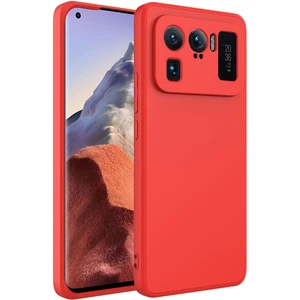 Xiaomi Mi 11 Ultra Kılıf Mara Lansman Kapak-Kırmızı