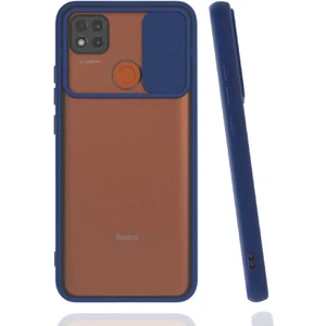 Xiaomi Redmi 9c Kılıf Lensi Kapak-Lacivert
