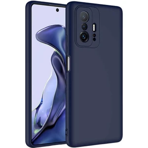 Xiaomi Mi 11T Pro 5g Kılıf Mara Lansman Kapak-Lacivert