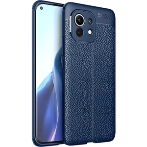 Xiaomi Mi 11 Kılıf Zore Niss Silikon Kapak-Lacivert