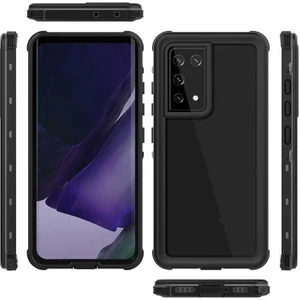 Galaxy S21 Ultra Kılıf 1-1 Su Geçirmez Kılıf-Siyah