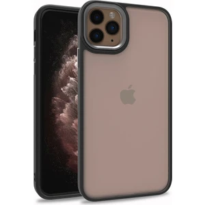 Apple iPhone 12 Pro Kılıf Zore Flora Kapak-Siyah