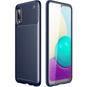 ZORE Galaxy A02 Kılıf  Negro Silikon Kapak-Lacivert