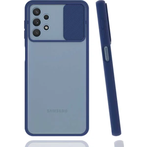 Galaxy A32 4g Kılıf Lensi Kapak-Lacivert