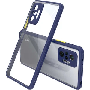 Xiaomi Redmi Note 10 Pro Kılıf ​​Kaff Kapak-Lacivert