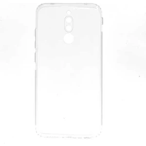 Xiaomi Redmi 8 Kılıf Kamera Korumalı Süper Silikon Kapak-Renksiz