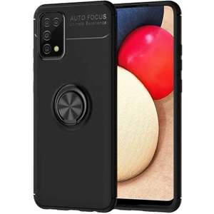 Galaxy A02S Kılıf Ravel Silikon Kapak-Siyah