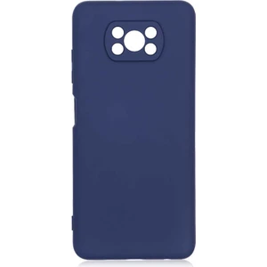 ZORE Xiaomi Poco X3 Kılıf Mara Lansman Kapak-Lacivert