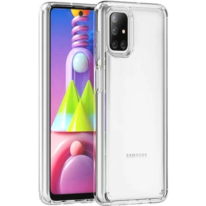 Galaxy M51 Kılıf Coss Kapak-Renksiz