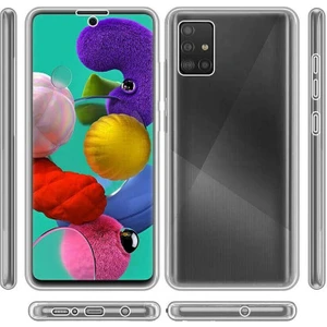 Galaxy A51 Kılıf Enjoy Kapak-Renksiz