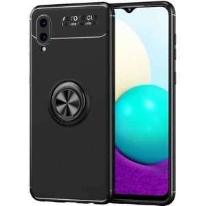 Galaxy A02 Kılıf Ravel Silikon Kapak-Siyah