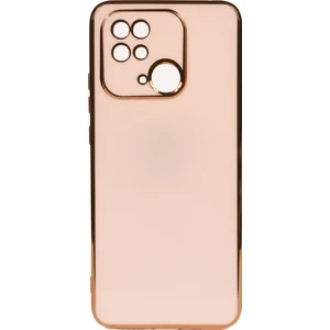 Xiaomi Redmi 10C Kılıf Bark Kapak-Rose Gold