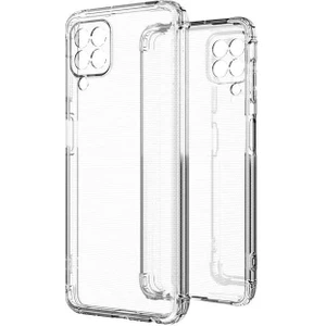 Galaxy M33 Kılıf 2mm Anti Shock Silikon-Renksiz