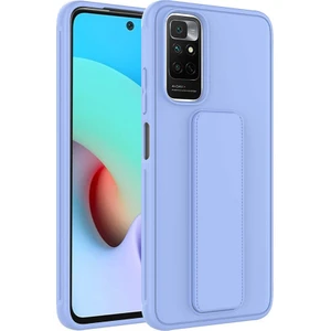 ZORE Xiaomi Redmi Note 11S Global Kılıf Qstand Kapak-Lila