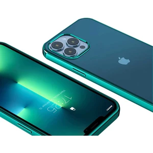 Apple iPhone 13 Pro Max Kılıf Pixel Kapak-Yeşil