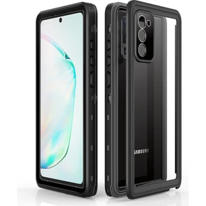Galaxy Note 20 Kılıf 1-1 Su Geçirmez Kılıf-Siyah