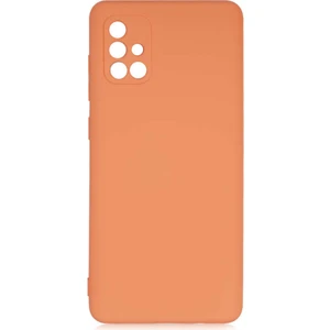 ZORE Galaxy A71 Kılıf Mara Lansman Kapak-Turuncu