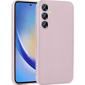 Galaxy A35 Kılıf Zore Premier Silikon Kapak-Rose Gold