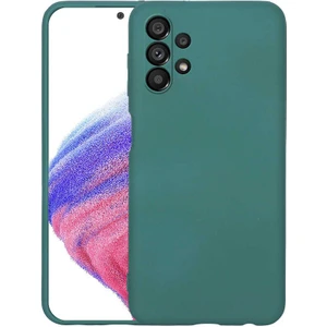 Galaxy A13 4g Kılıf Zore Mara Lansman Kapak-Koyu Yeşil