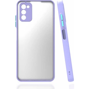 ZORE Galaxy A03S Kılıf Hux Kapak-Lila