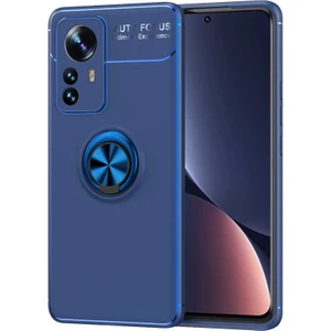 ZORE Xiaomi Mi 12 Pro Kılıf Ravel Silikon Kapak-Mavi