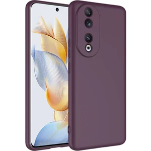 Huawei Honor 90 Kılıf Zore Mara Lansman Kapak-Mürdüm