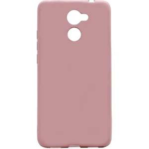 ZORE Huawei Y7 Prime Kılıf Premier Silikon Kapak-Rose Gold