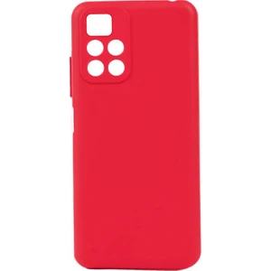 ZORE Xiaomi Redmi 10 2022 Kılıf Biye Silikon-Kırmızı