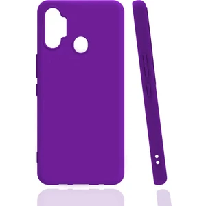 ZORE Tecno Spark 7 Pro Kılıf Biye Silikon-Mor