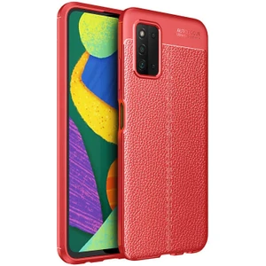 Galaxy A03S Kılıf Zore Niss Silikon Kapak-Kırmızı