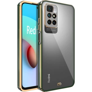 Xiaomi Redmi 10 Kılıf Voit Clear Kapak-Yeşil