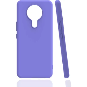 ZORE Tecno Spark 6 Kılıf Biye Silikon-Lila