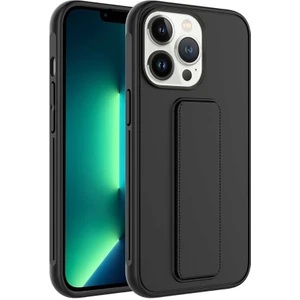 ZORE iPhone 14 Pro Uyumlu Qstand Kapak-Siyah