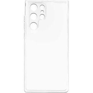 Galaxy S22 Ultra Kılıf Kamera Korumalı Süper Silikon Kapak-Renksiz