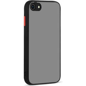 ZORE iPhone Se 2020 Uyumlu Hux Kapak-Siyah