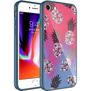 iPhone Se 2020 Uyumlu Kamera Korumalı Desenli Sert Silikon Epoksi Kapak-No3