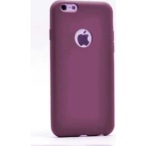 ZORE Apple iPhone 4s Uyumlu Premier Silikon Kapak-Mürdüm