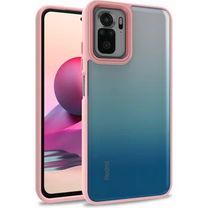 Xiaomi Redmi Note 10 Kılıf Flora Kapak-Rose Gold