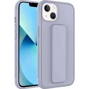 ZORE iPhone 14 Plus Uyumlu Qstand Kapak-Gri