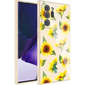 Galaxy Note 20 Ultra Kılıf Kamera Korumalı Desenli Sert Silikon Epoksi Kapak-No2