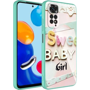 Xiaomi Redmi Note 11 Global Kılıf Kamera Korumalı Desenli Sert Silikon Epoksi Kapak-No5