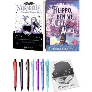 Filippo, Ben ve Kiraz Ağacı ve Mirabelle 1 Yaramazlık Peşinde 2'li Set - Kalem