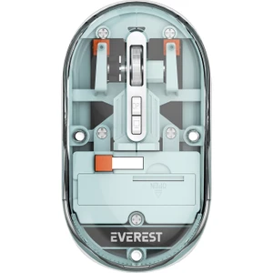SM-BT29 Glassy Mavi Transparan 2in1 Bluetooth ve 2.4ghz Kablosuz Mouse