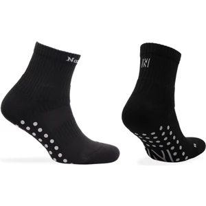 Lizard Qtr Multi-Sport Siyah Kısa Kesim Kaydırmaz Tabanlı Spor Çorabı